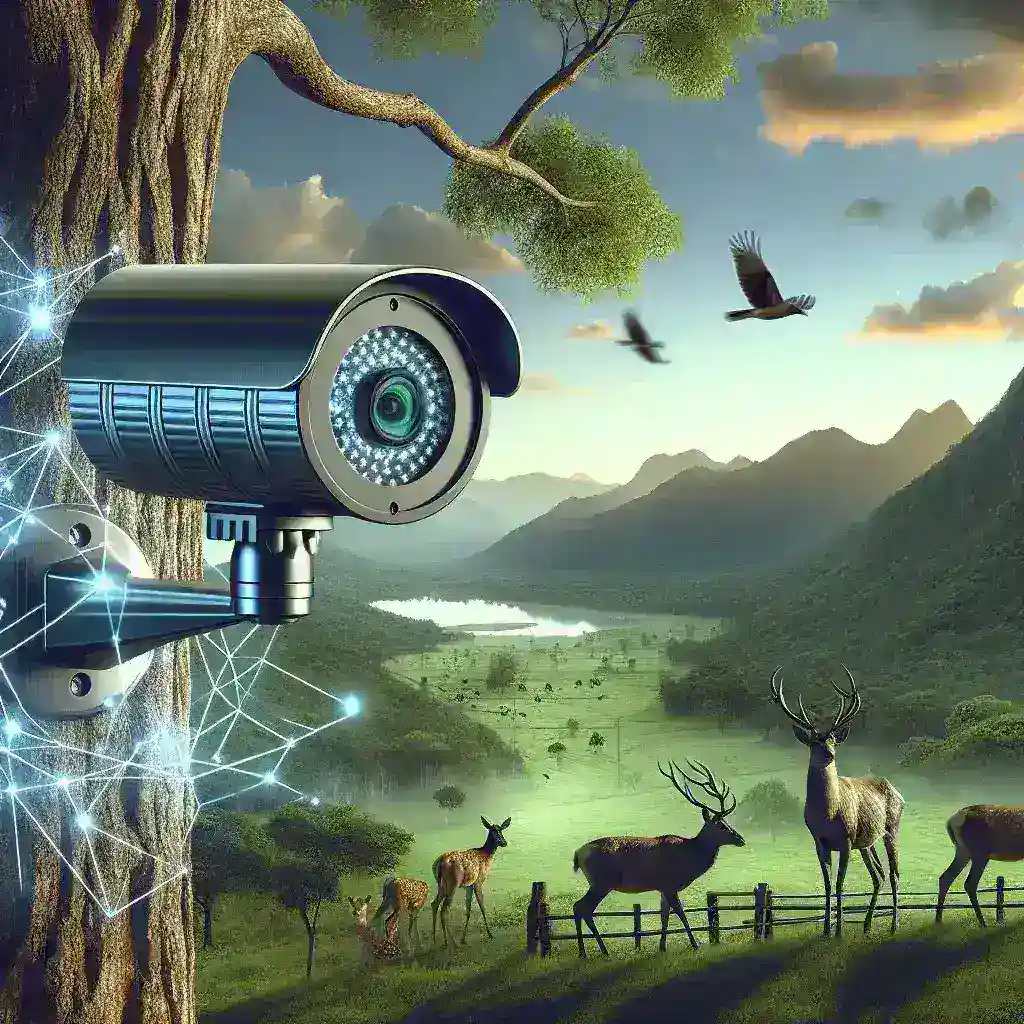 Câmeras com IA integradas à vigilância de áreas ambientais protegidas